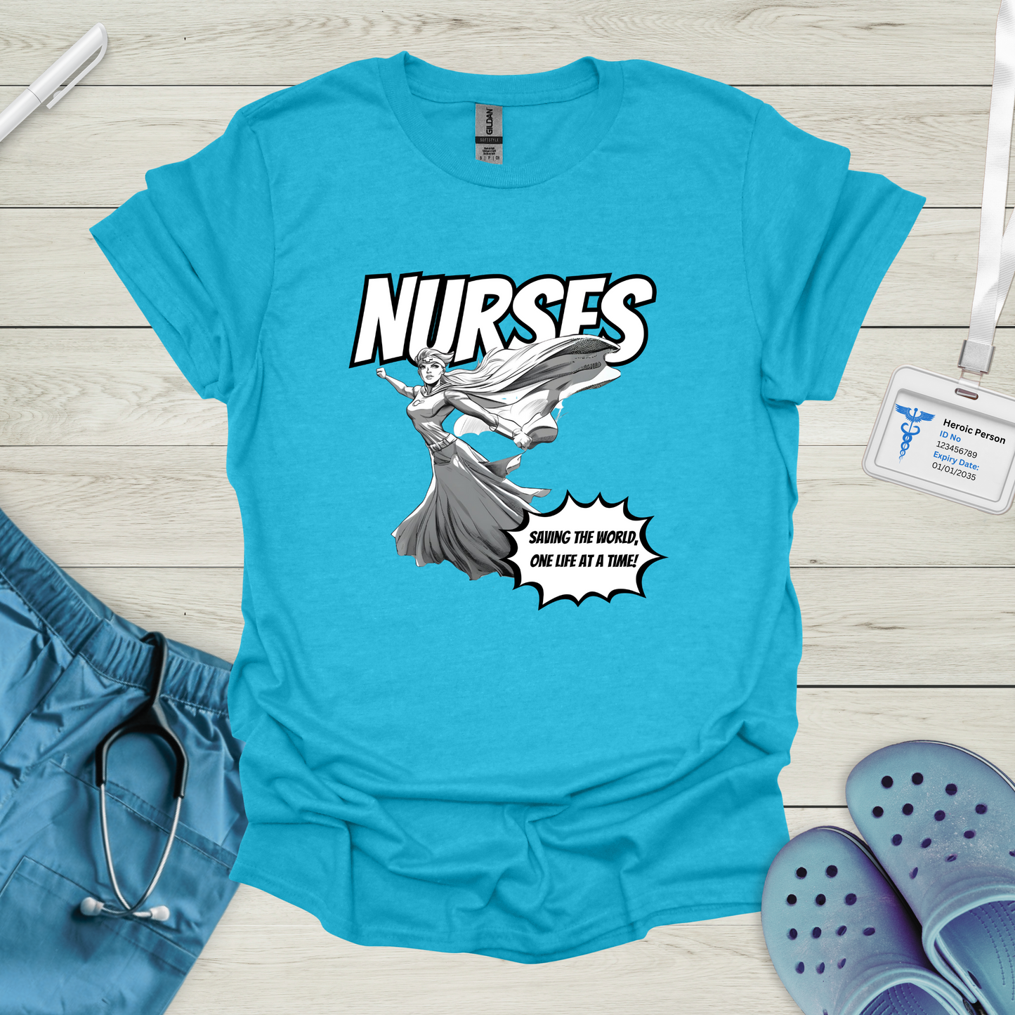 NURSES Superhero T-Shirt