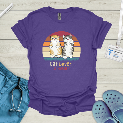 Cat Lover (& Nurse) T-Shirt