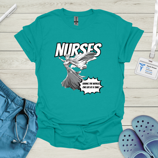 NURSES Superhero T-Shirt