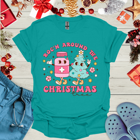 Roc'n Around the Christmas Tree T-Shirt