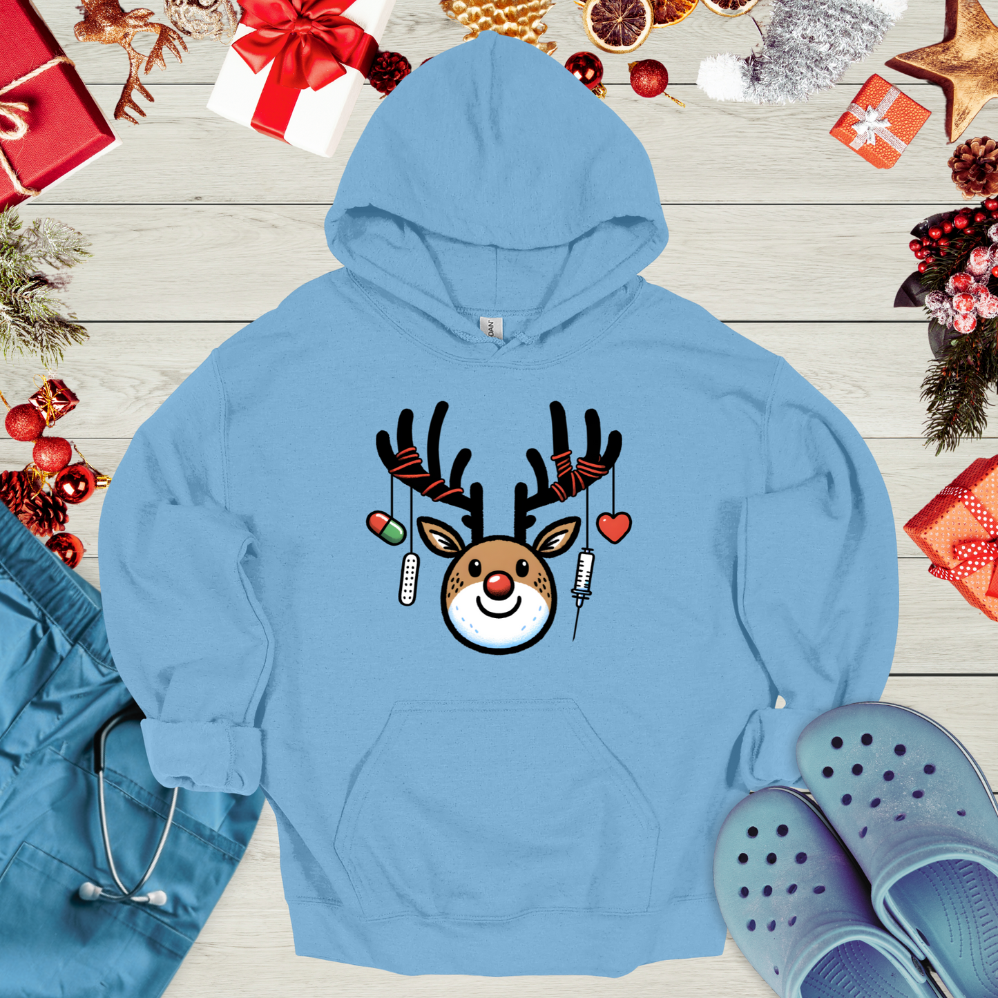 Cute Reindeer Hoodie