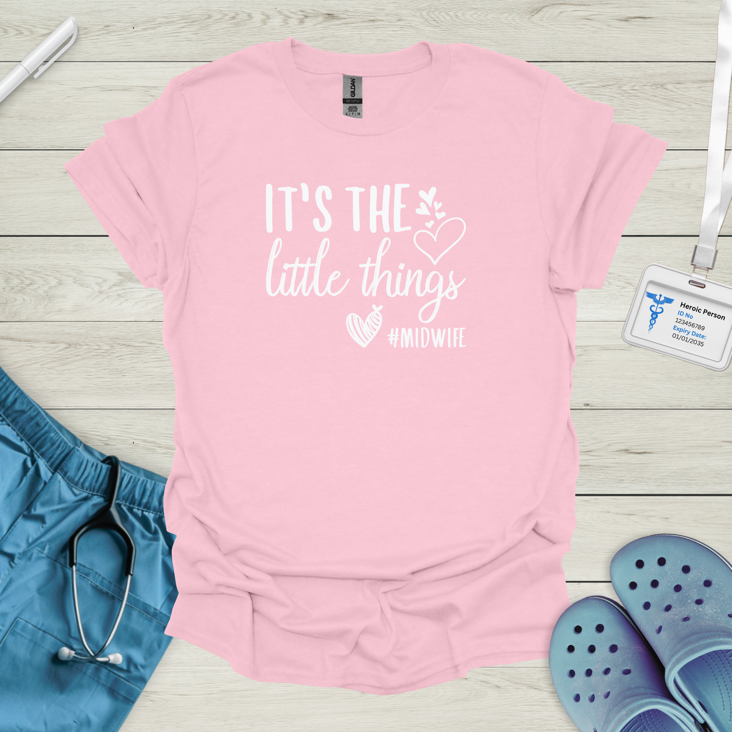 It's the little things Midwife T-Shirt