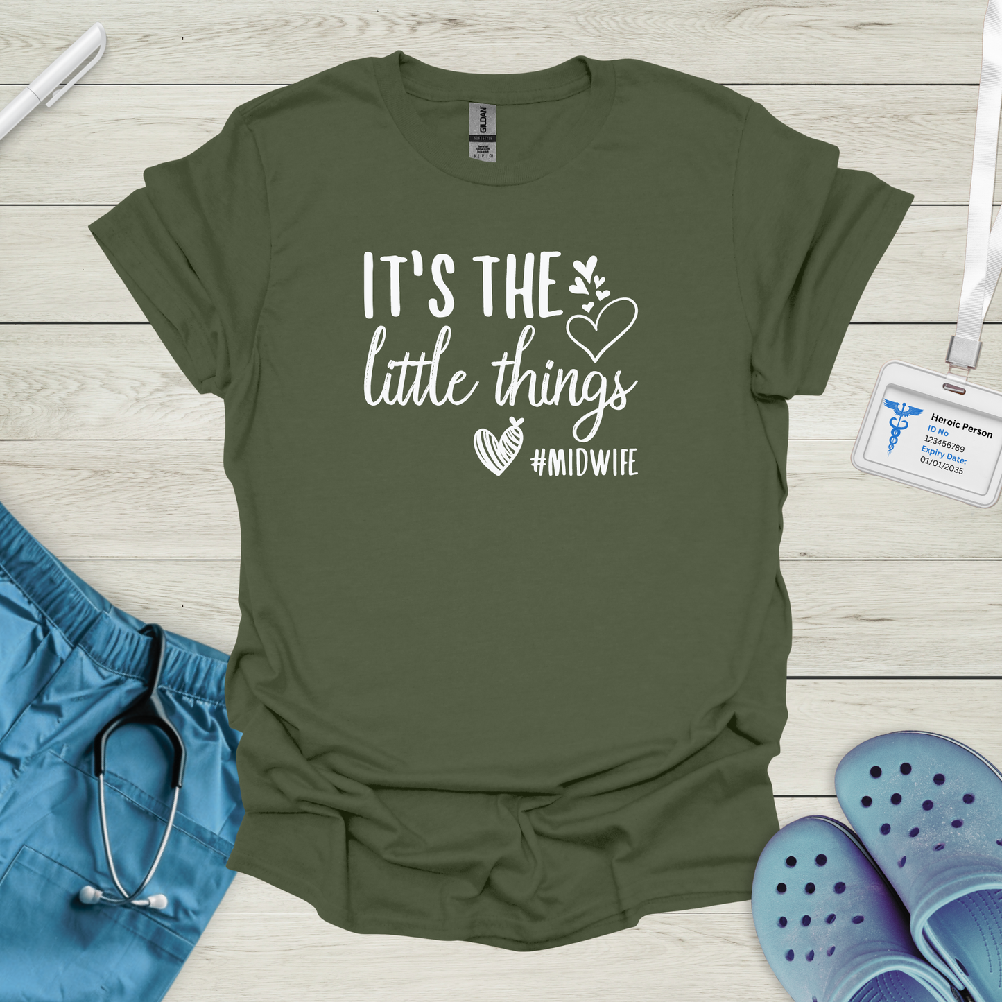 It's the little things Midwife T-Shirt