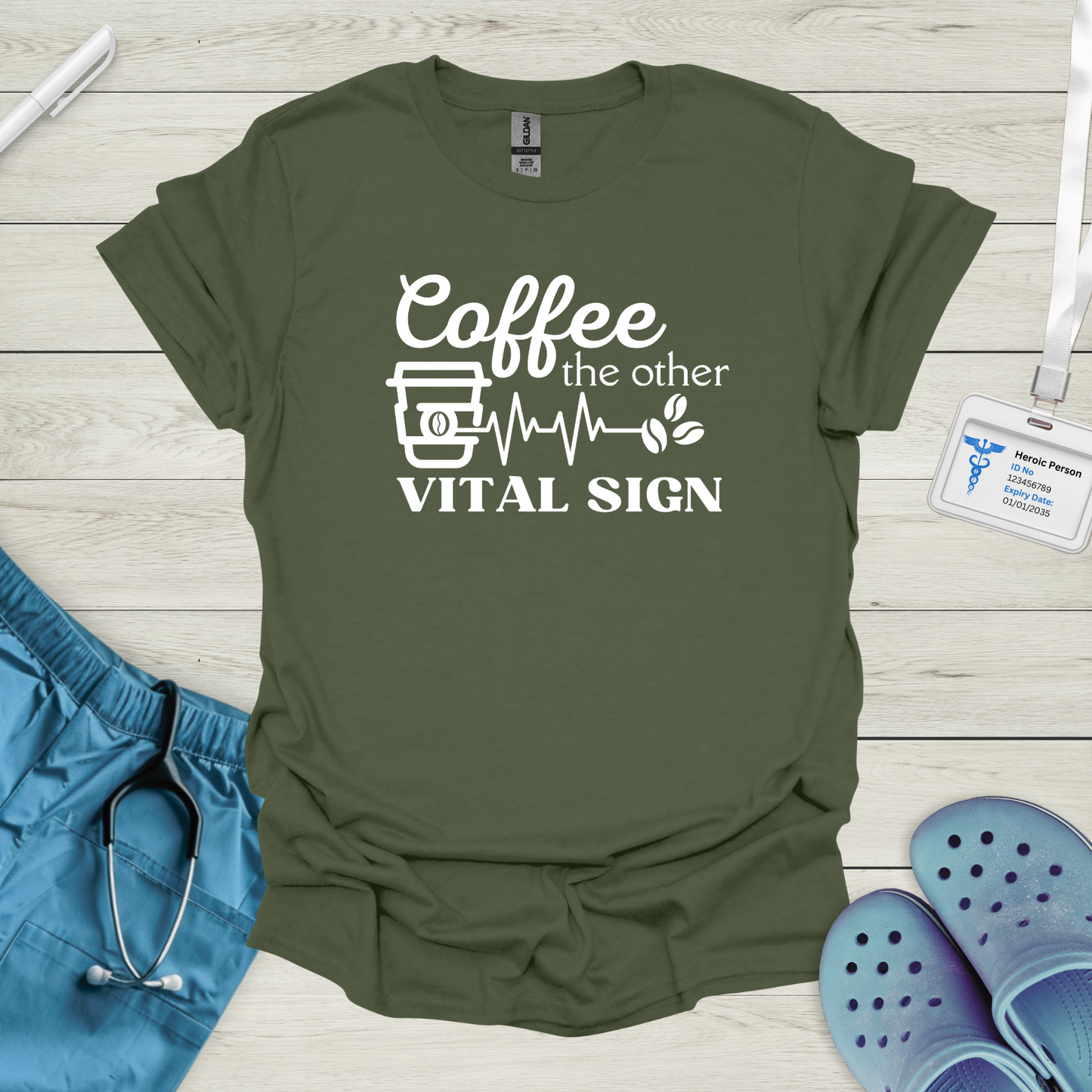 Coffee, The Other Vital Sign T-Shirt