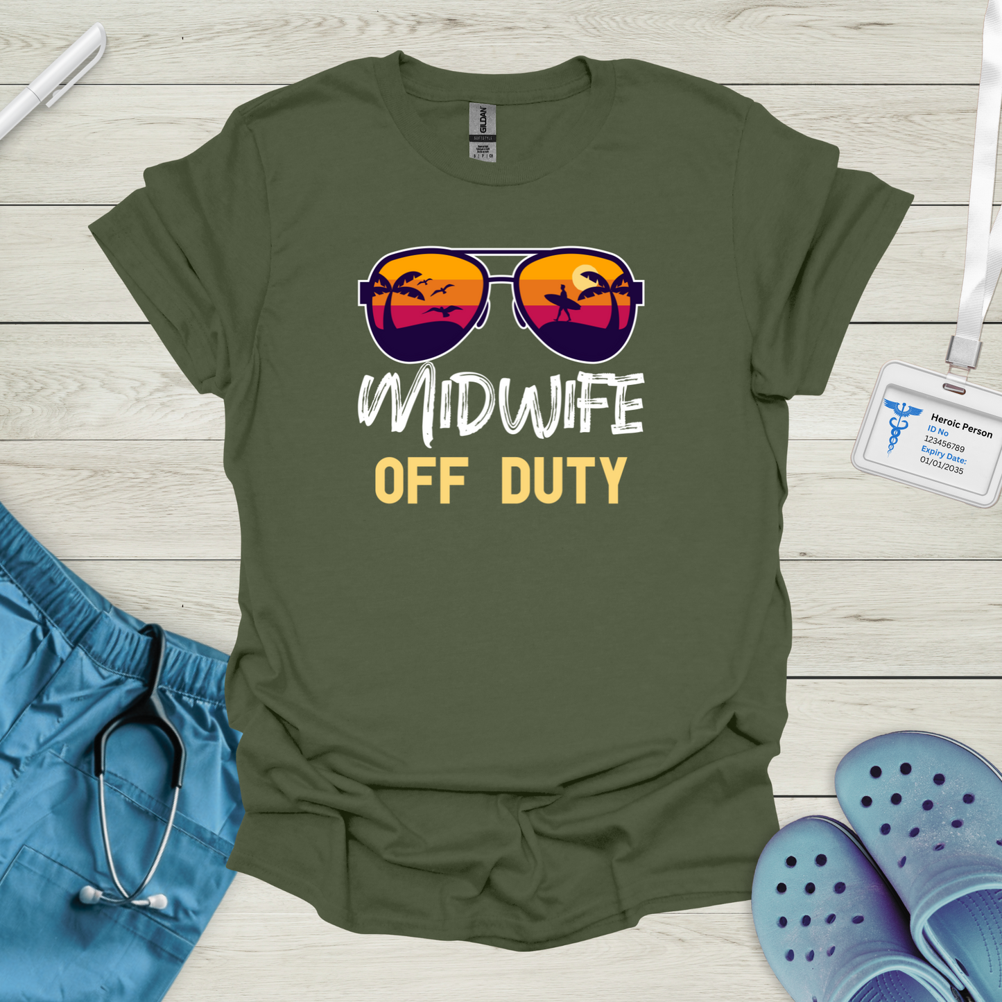 Midwife Off Duty T-Shirt