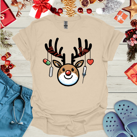 Cute Medical Reindeer T-Shirt
