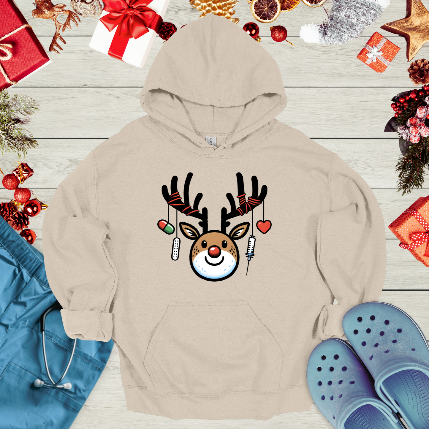 Cute Reindeer Hoodie