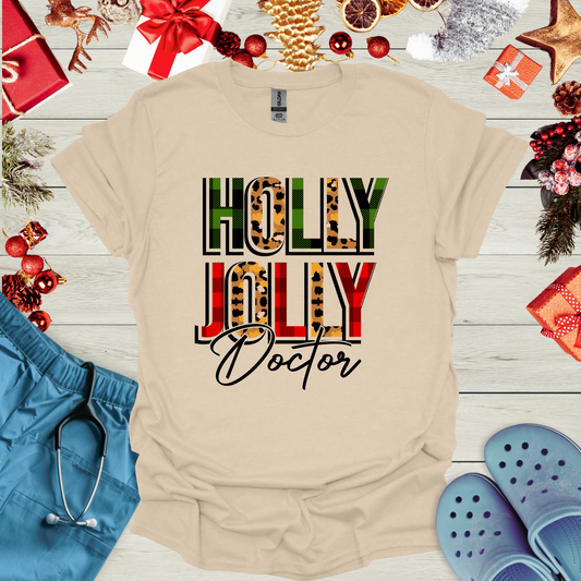 Holly Jolly Doctor T-Shirt