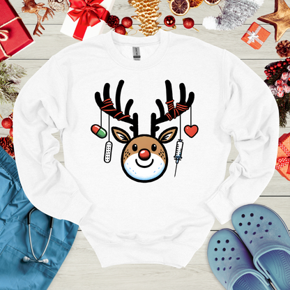 Cute Medical Reindeer Sweatshirt
